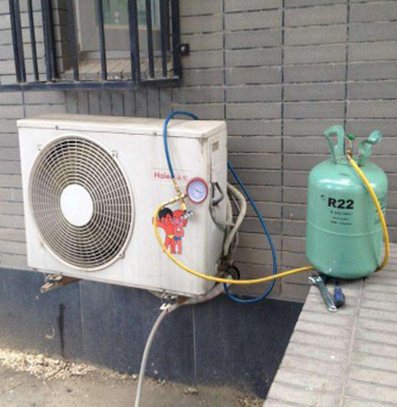 宿松空调加氟